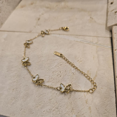 Butterfly Bracelet (Anti Tarnish)