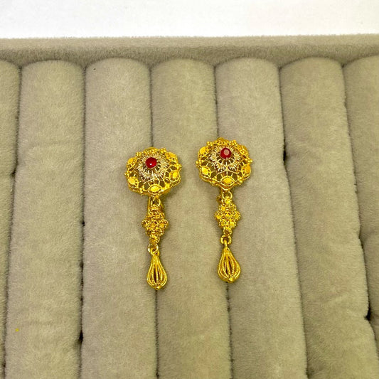 Glow Gold Plated Earrings