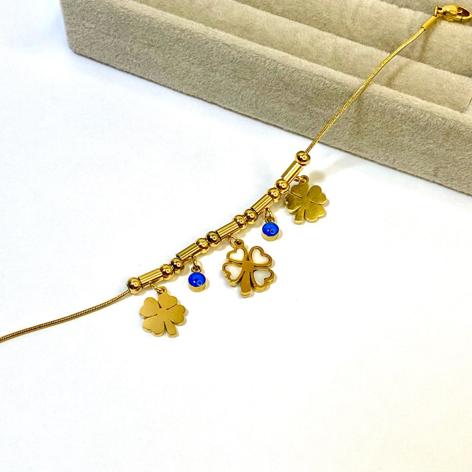 Charm Floral Bracelet