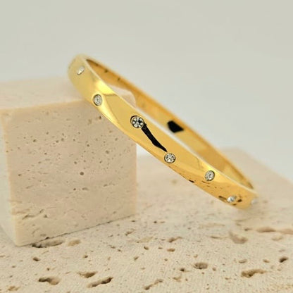 Diamond Handcuff (Anti Tarnish)