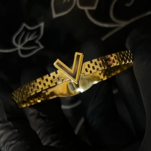 Brand V Cutwork Handcuff