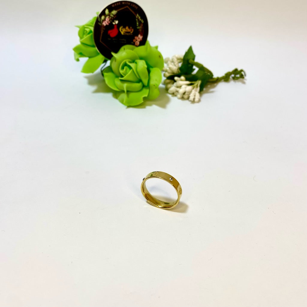 Versace Ring Zircon (Anti Tarnish)