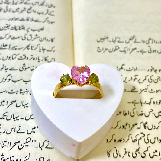 Color Heart Ring