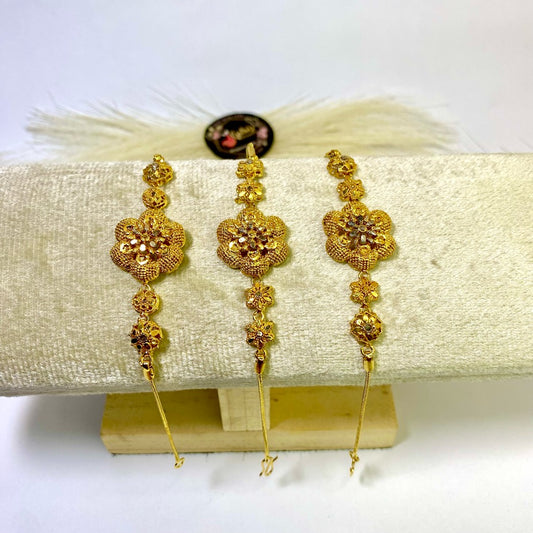 Daisy Gold plated Bracelet
