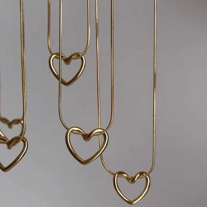 Heart Necklace (Anti Tarnish)