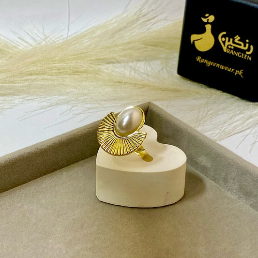 Pearl Ring  (Adjustable)