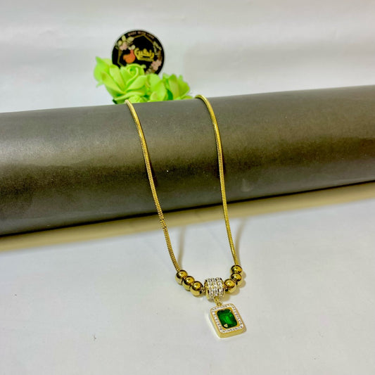 Emerald Green Necklace