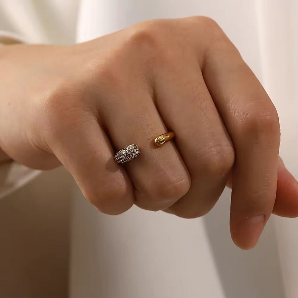 Infinity Bling Ring (Adjustable)
