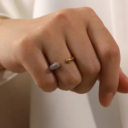 Infinity Bling Ring (Adjustable)