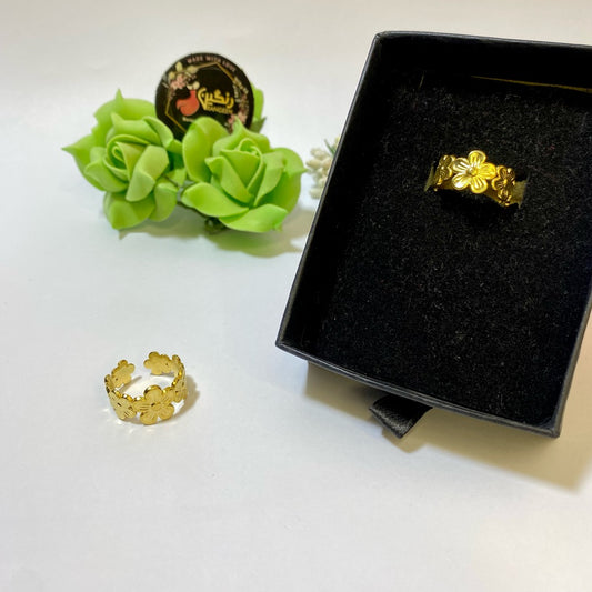 Aura Floral Ring