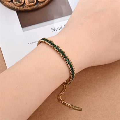 Bracelet Zirconia (Green)