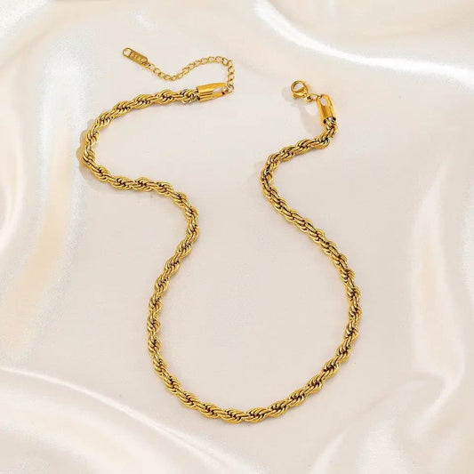 Rope Necklace (Anti Tarnish)