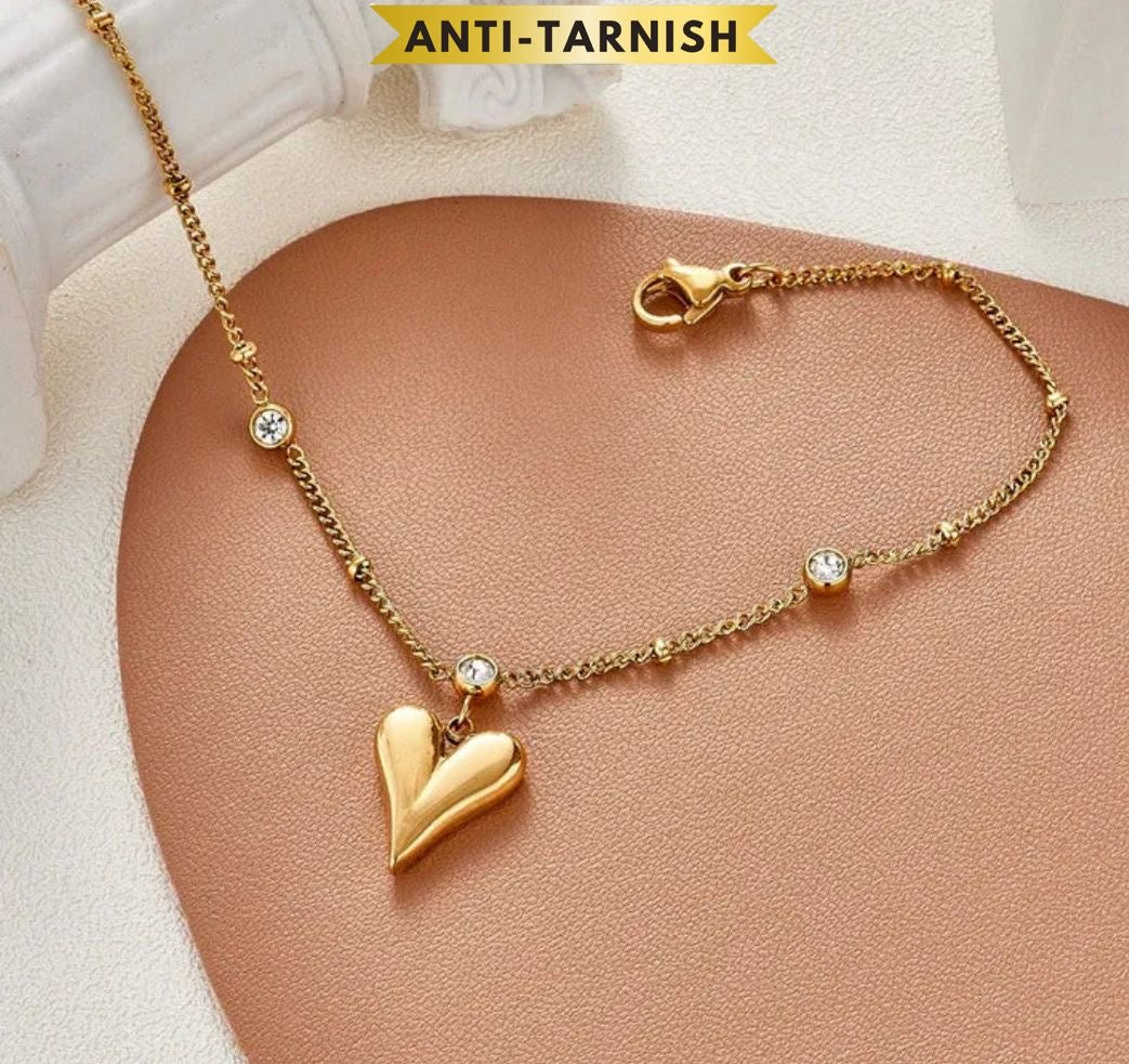 Heart Anklet