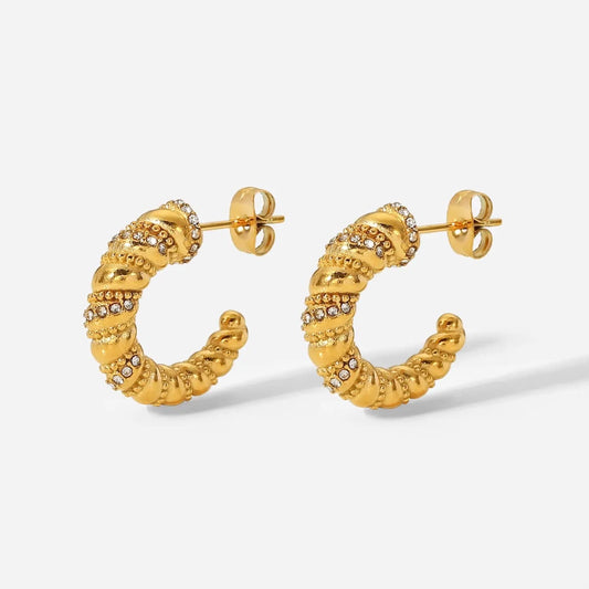 CC Zircon Earrings