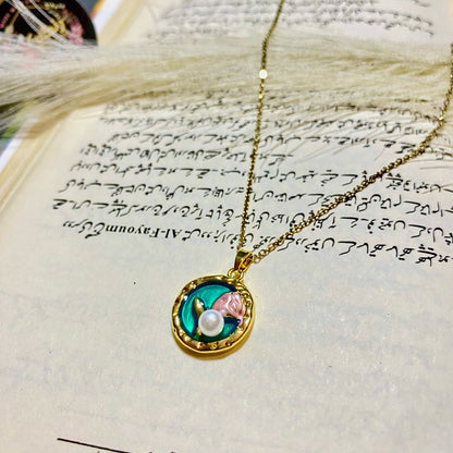 Bloom Green Necklace