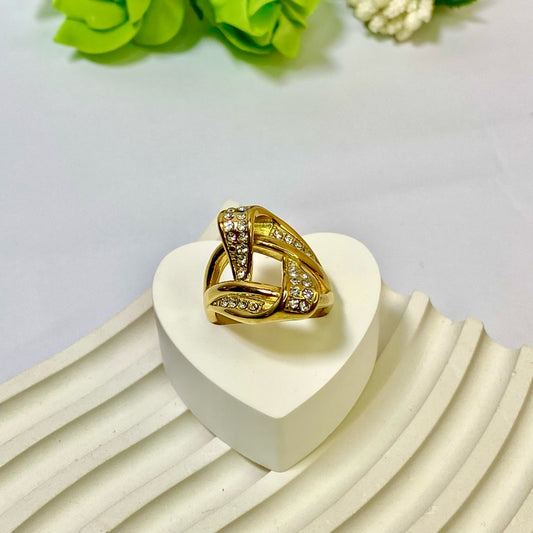 Bulky Zircon Ring