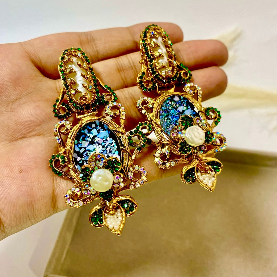 Sultan’s Glow Blue Turkish Set