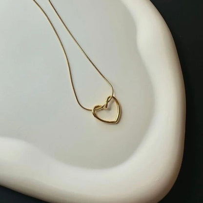 Heart Necklace (Anti Tarnish)