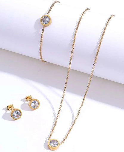Diamond Zircon Set