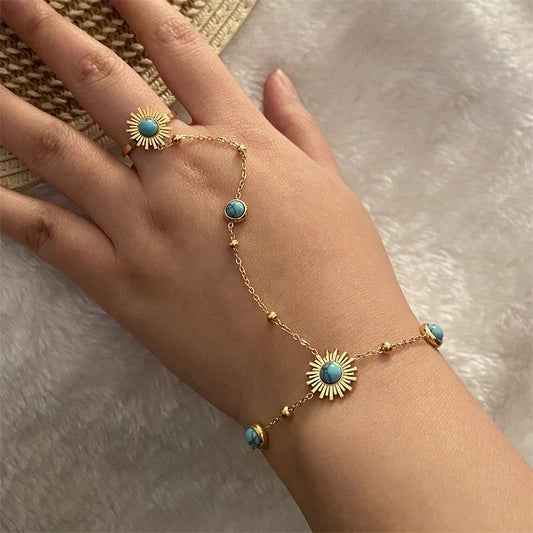 Anja Stone Bracelet Ring