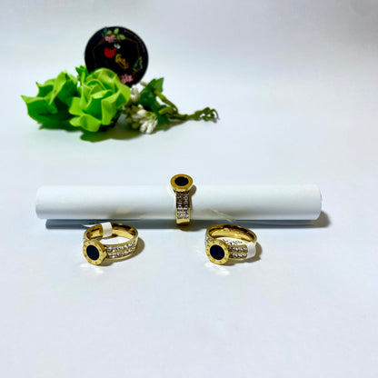 Aura Zircon Ring (Anti Tarnish)