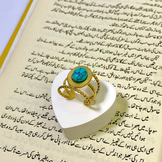 Blue Stone Ring