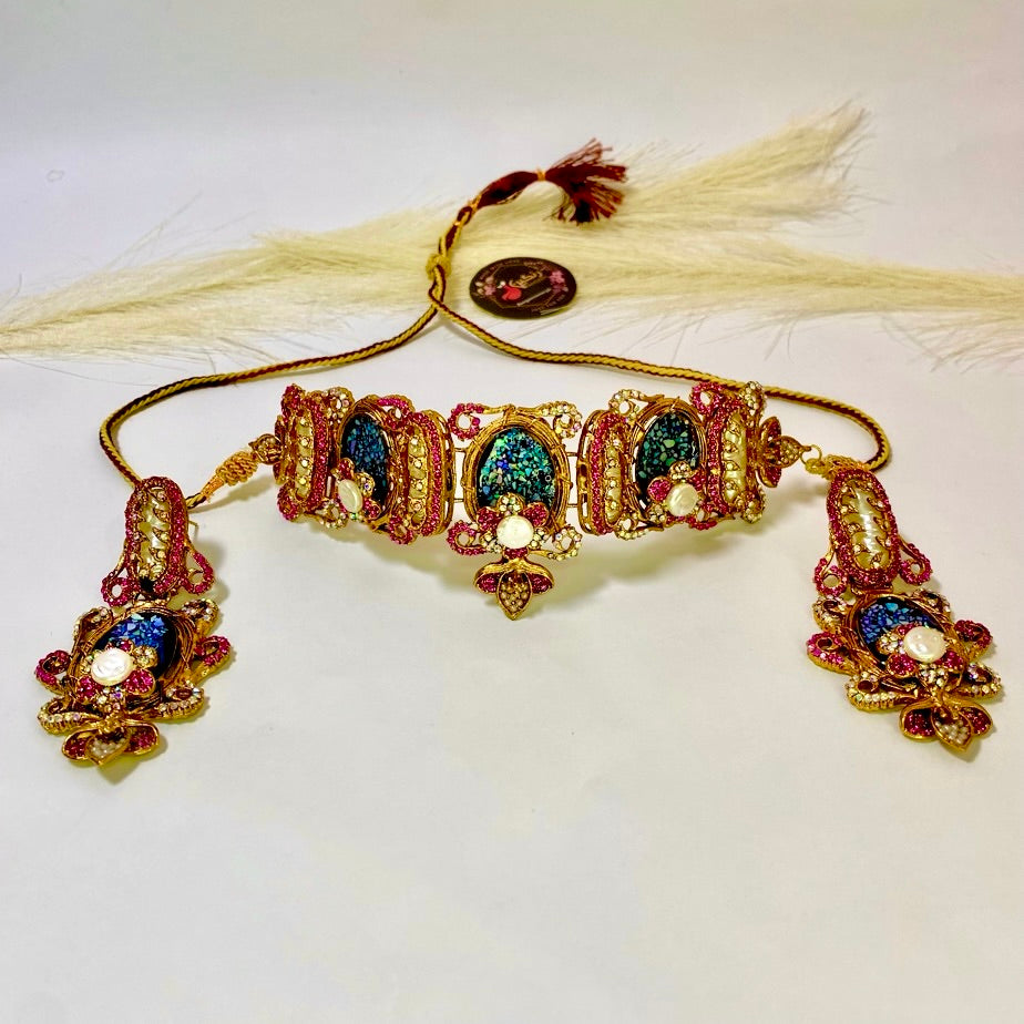 Sultan’s Glow Pink Turkish Set