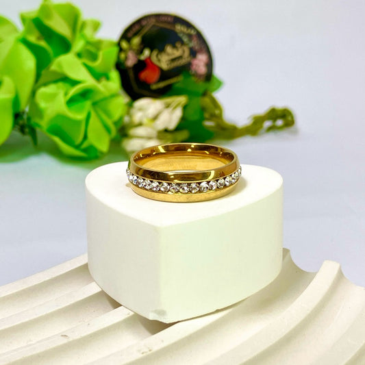 Diamond Circle Ring