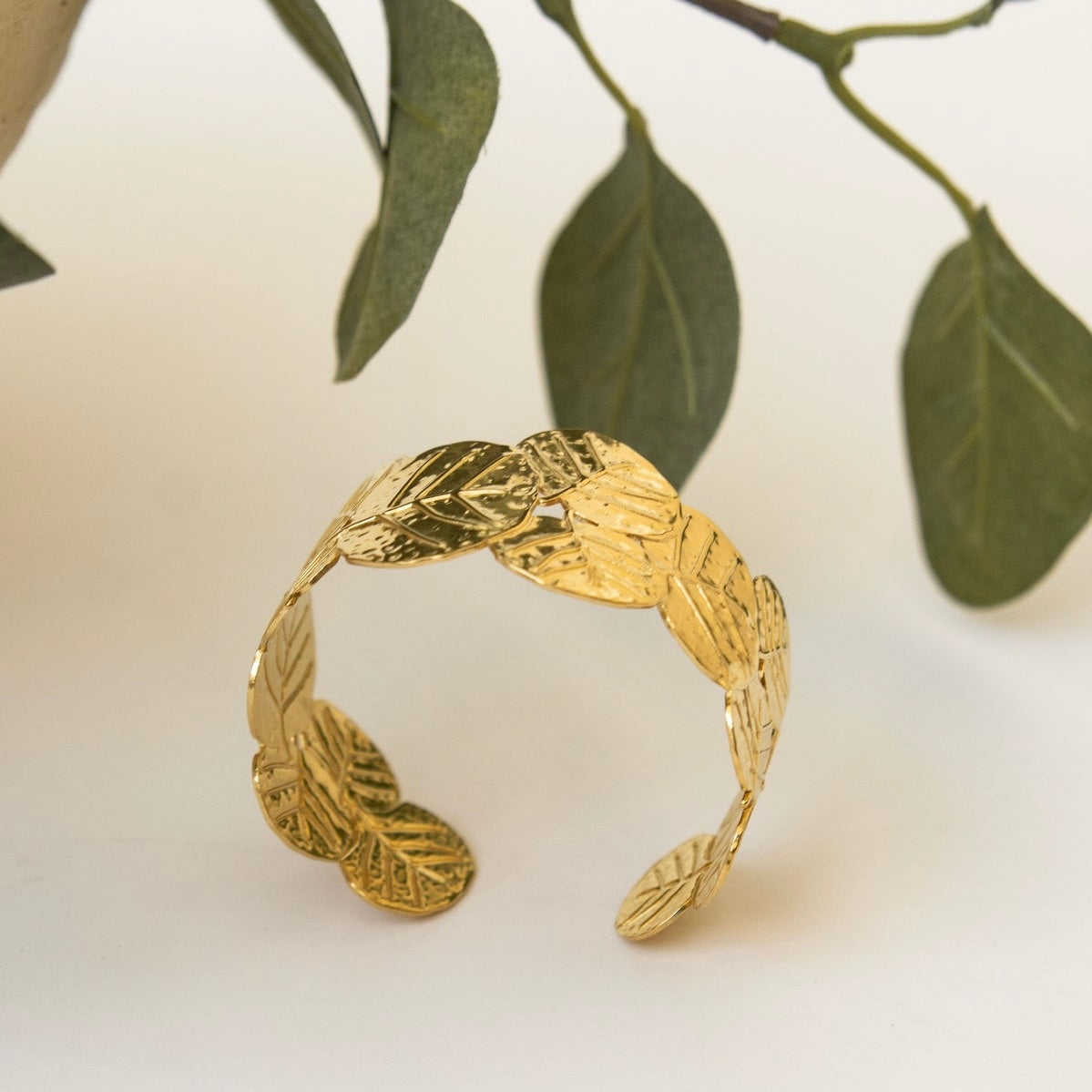 Leaf Handcuff (Anti Tarnish)