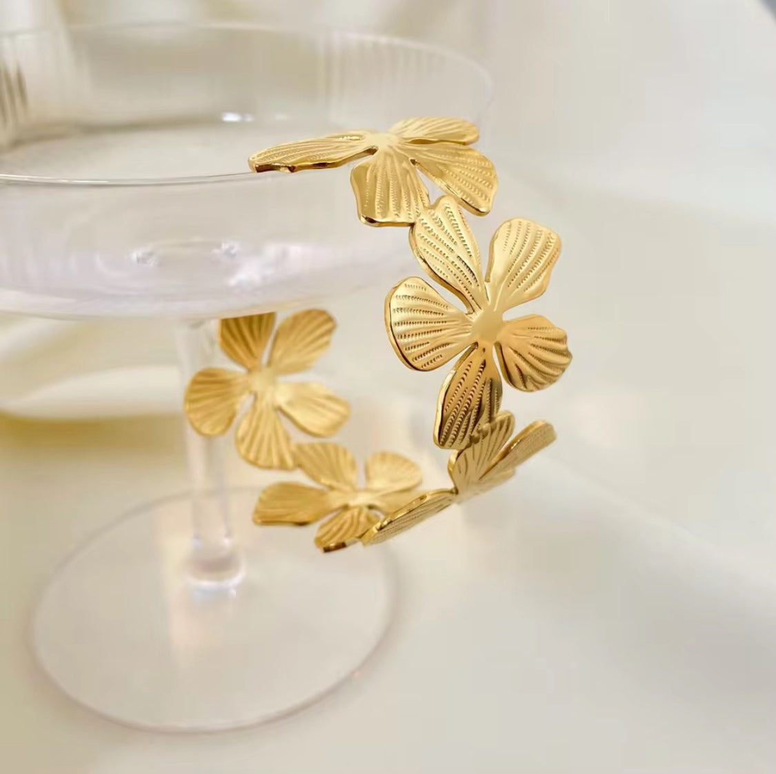 Floral Handcuff