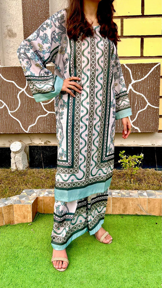 Mint Harmony - Beggy Co-Ord Set