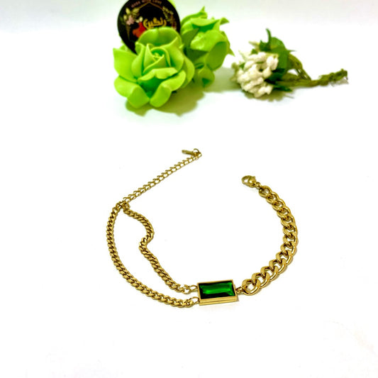 Dual style Chain Bracelet (Anti Tarnish)