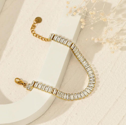 Tennis Full Zircon Bracelet