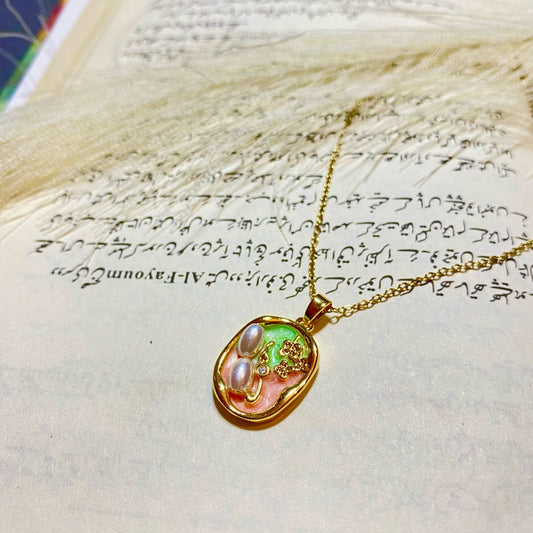 Bloom Pink Necklace