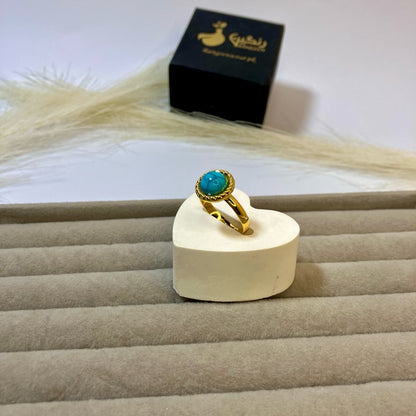 Oasis Blue Stone Ring