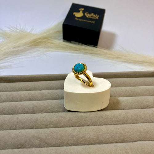 Oasis Blue Stone Ring