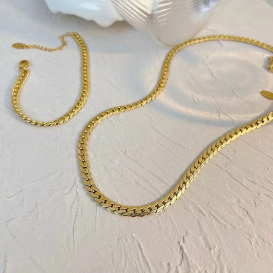 Moosa Chain Bracelet Set