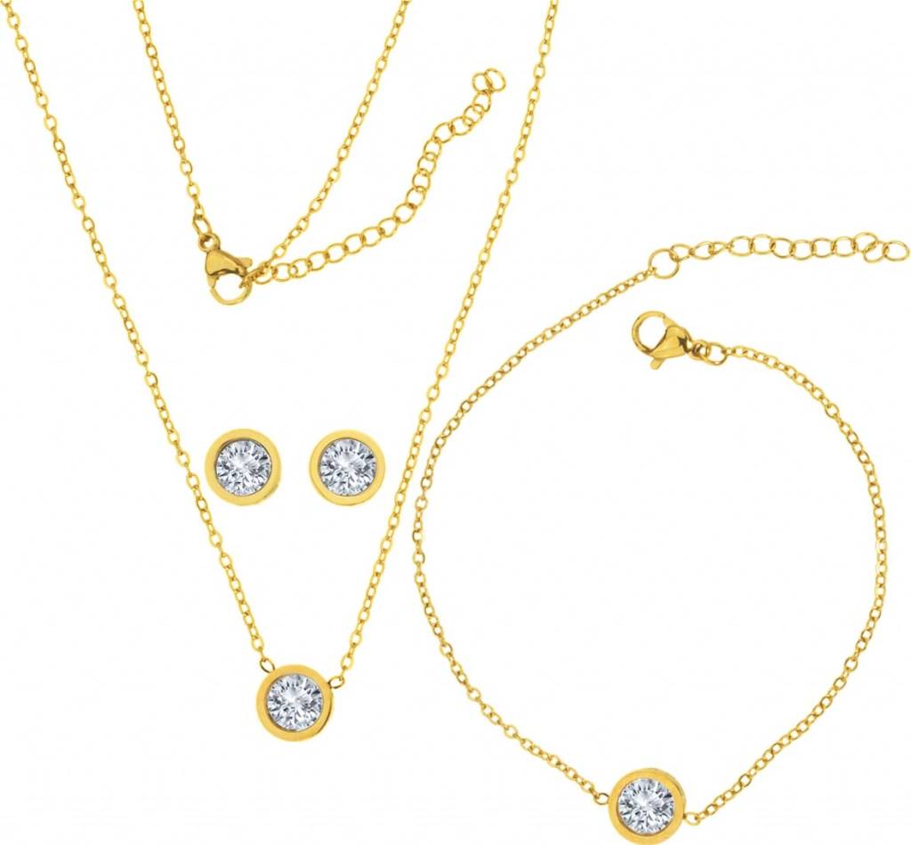 Diamond Zircon Set