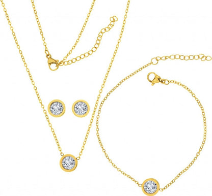 Diamond Zircon Set