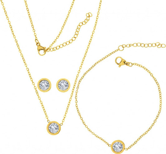 Diamond Zircon Set