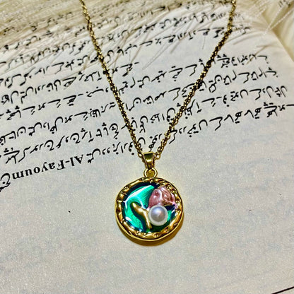 Bloom Green Necklace