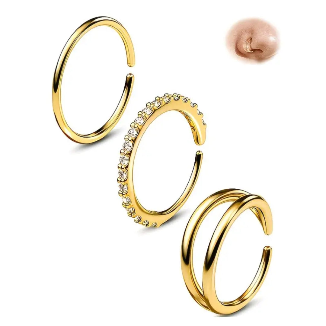Nosering Set (Non Piecering)