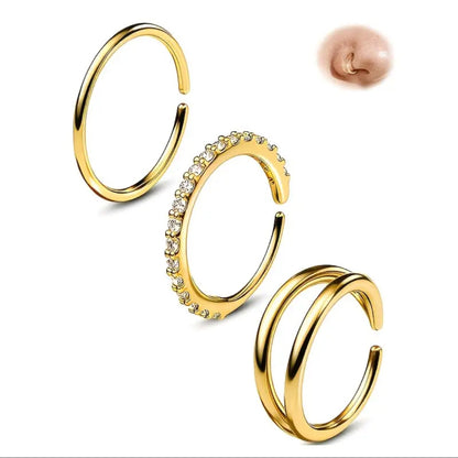 Nosering Set (Non Piecering)