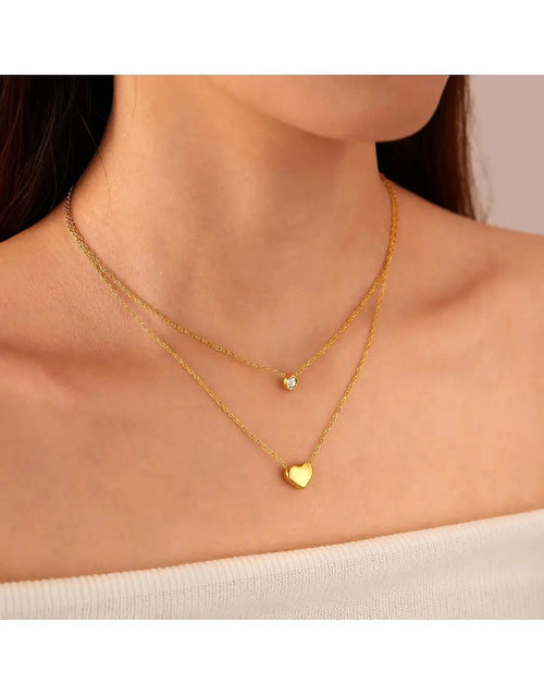 Dual Heart Necklace