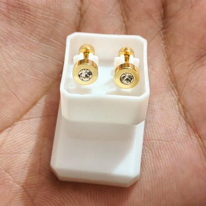 Diamond Studs Earrings (Stainless steel)