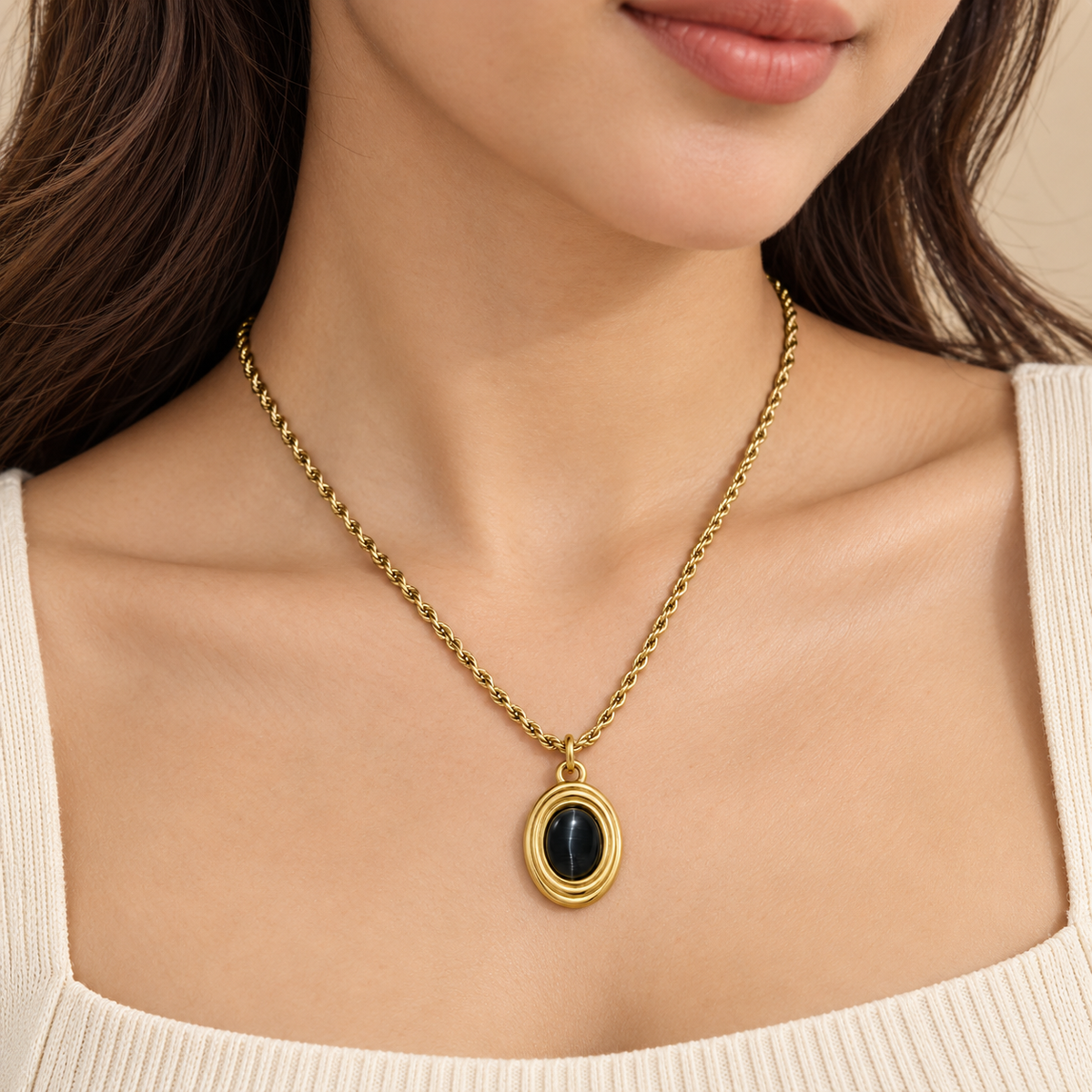 Amelia Snake Chain Necklace