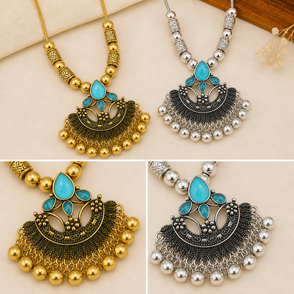 Vintge Oxidized Necklace