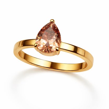 Pear Cut Ring