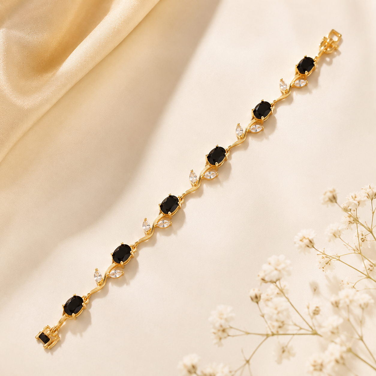 1pc Tulip Bracelet (Golden)
