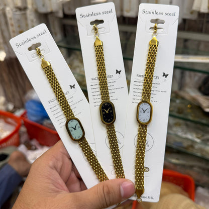 Rowena Watch Style Bracelet (Premium Quality)